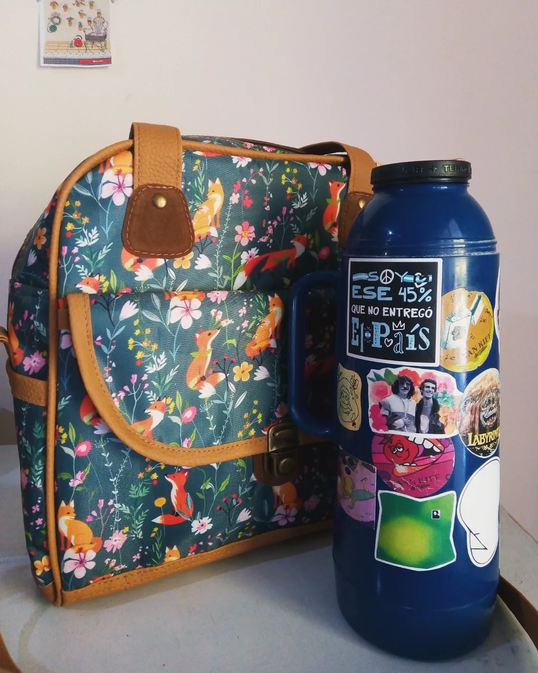 Bolso Zorros y Flores — miniatura 2