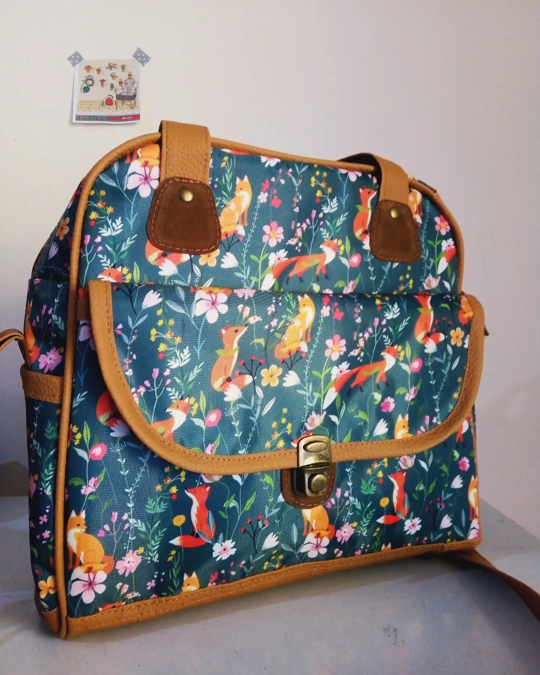 Bolso Zorros y Flores — miniatura 3