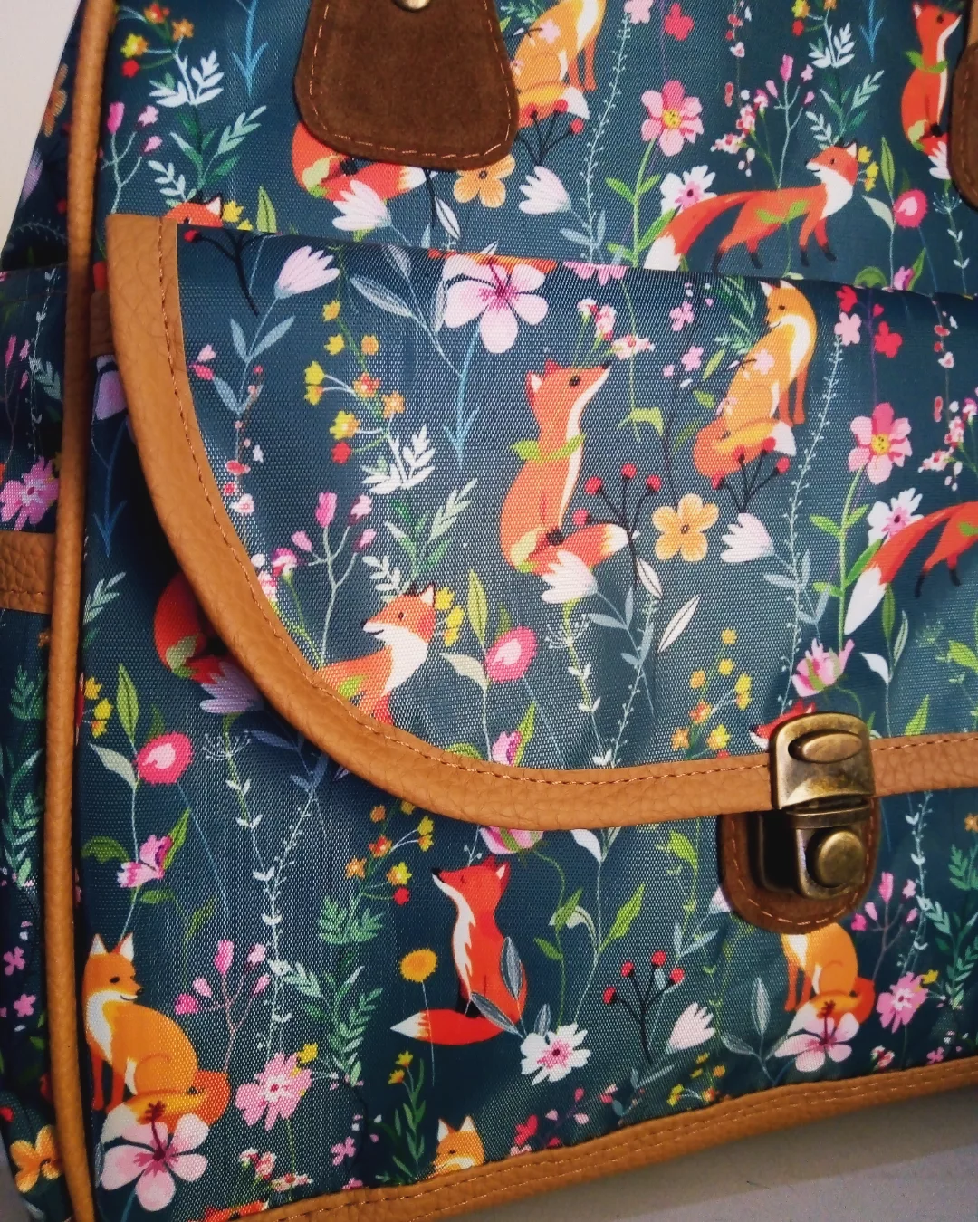 Bolso Zorros y Flores — miniatura 4