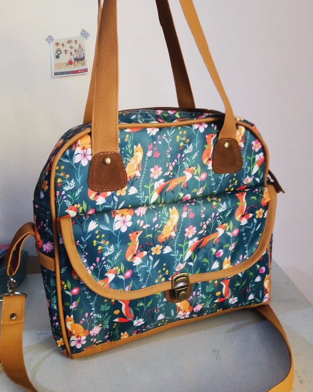Bolso Zorros y Flores — miniatura 5