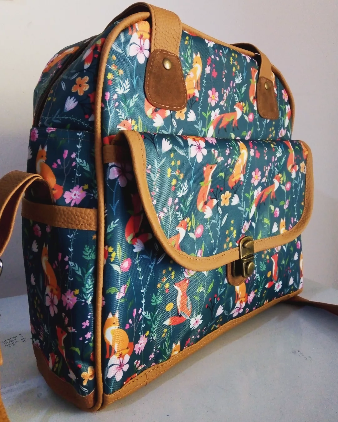 Bolso Zorros y Flores — miniatura 6